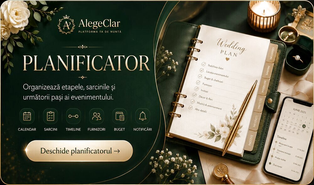 Planificator — organizează etapele, sarcinile și pașii evenimentului